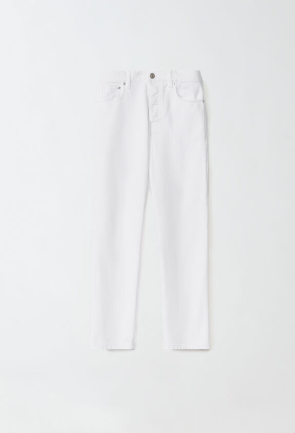 Fabiana Filippi Denim trousers, white WHITE PAD264F272I8880000