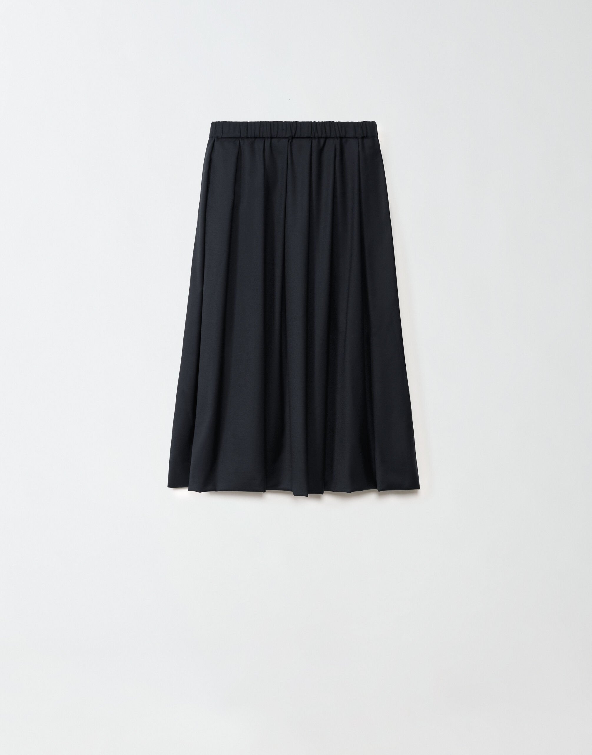 ${brand} Jupe en flanelle, noir ${colorDescription} ${masterID}