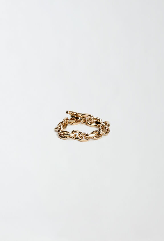 Fabiana Filippi BRASS CHAIN BRACELET GOLD BXD214A773I1220000