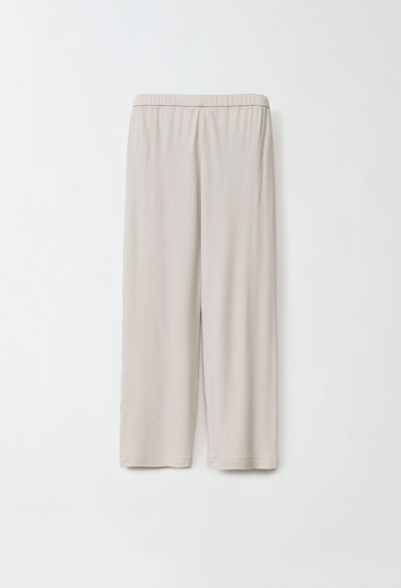 Fabiana Filippi Pantalon de jogging en jersey de laine, brouillard GRIS PAD224F322SK040000