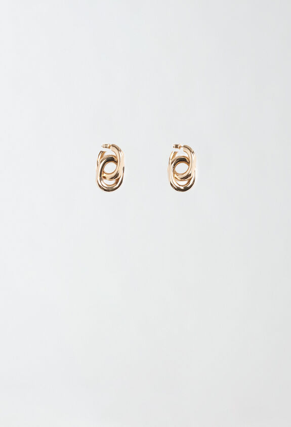 Fabiana Filippi BRASS CHAIN EARRINGS GOLD BXD214A767I1220000