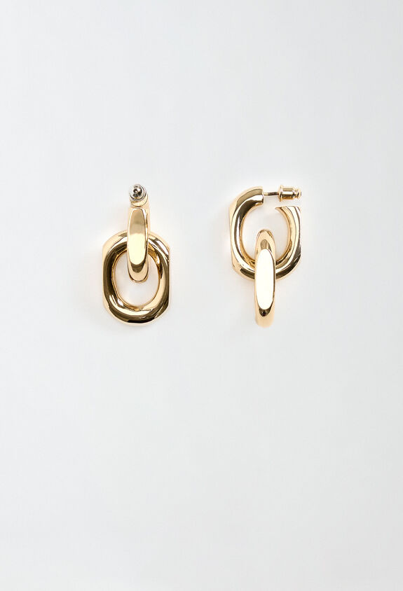 Fabiana Filippi BRASS CHAIN EARRINGS GOLD BXD214A767I1220000