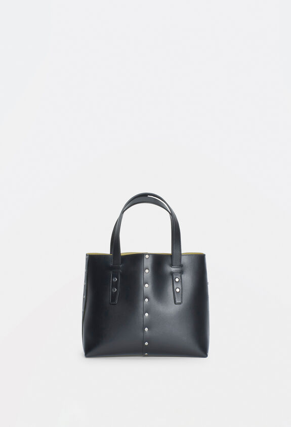 Fabiana Filippi Mini leather tote bag, black BLACK BGD214A860I9710000