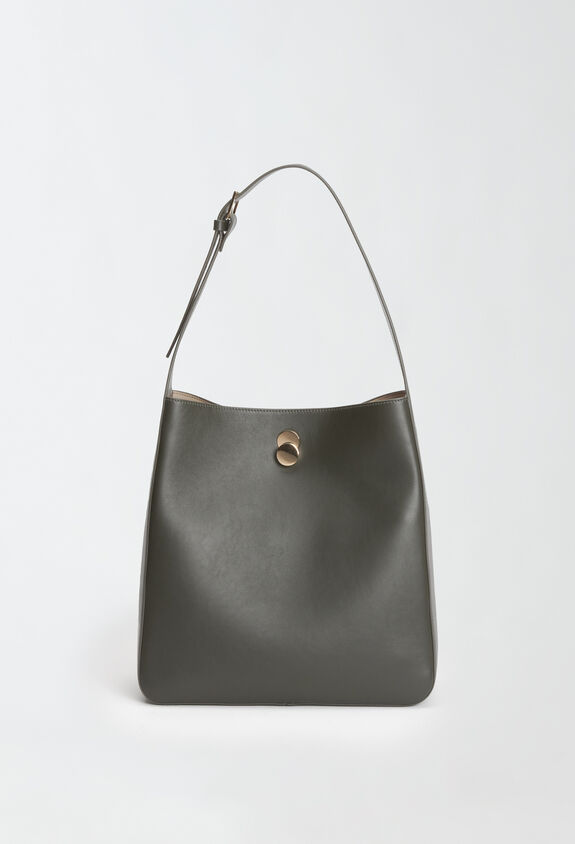 Fabiana Filippi Borsa hobo in pelle di vitello, olivo VERDE BGD214A865I9720000