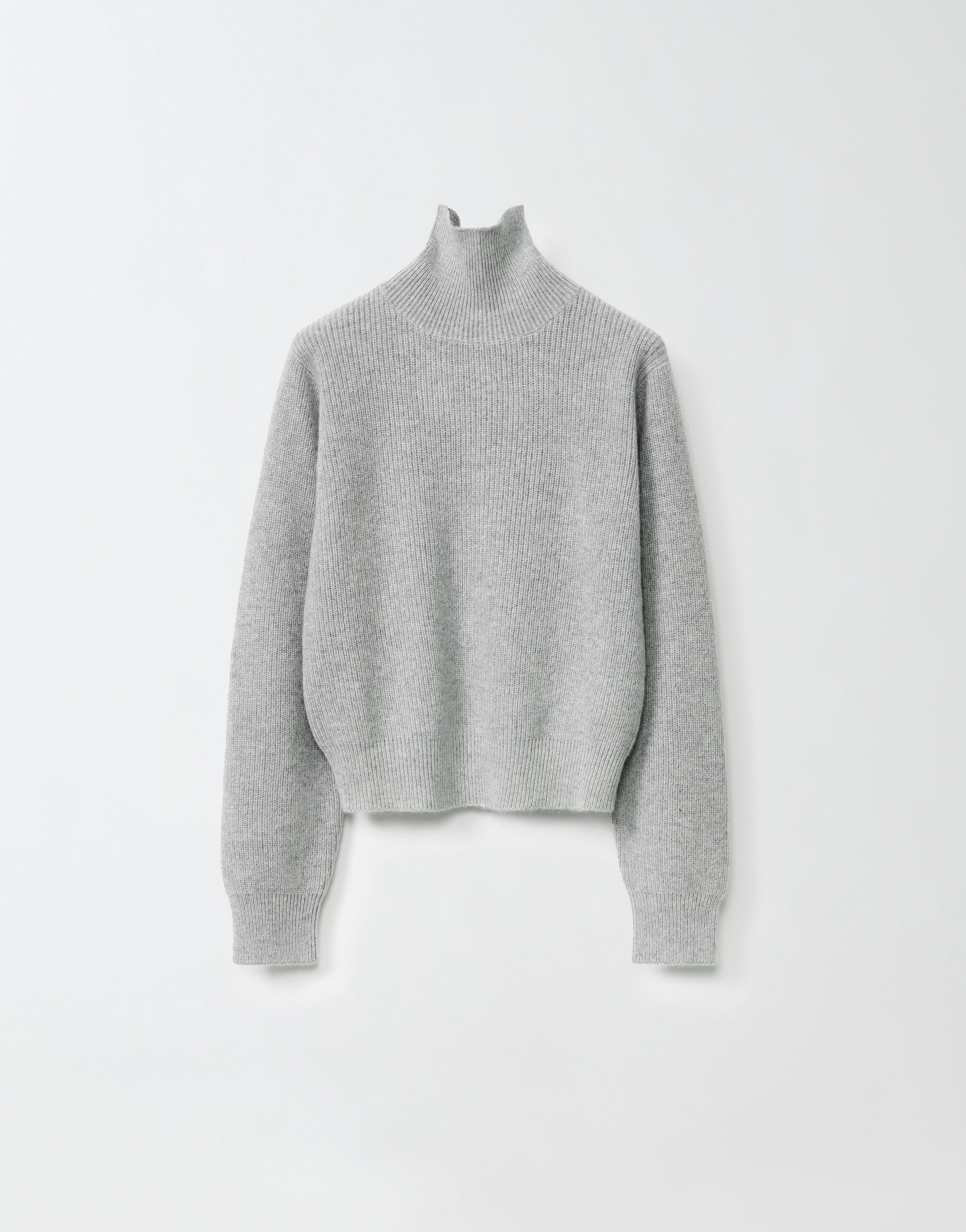 ${brand} Pullover aus Platinum und Mohair, steinfarben und weiß ${colorDescription} ${masterID}