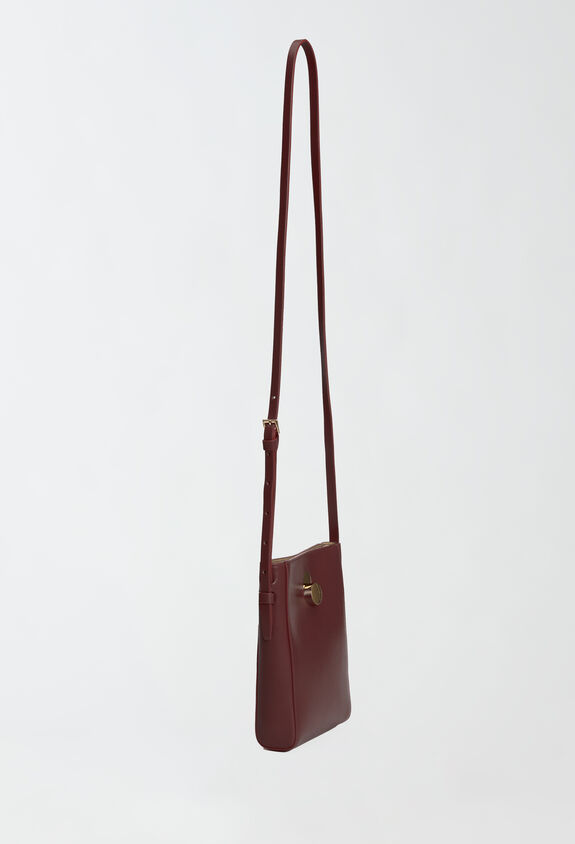 Fabiana Filippi Mini bag in pelle di vitello, bordeaux ROSSO AAD214A828I1230000