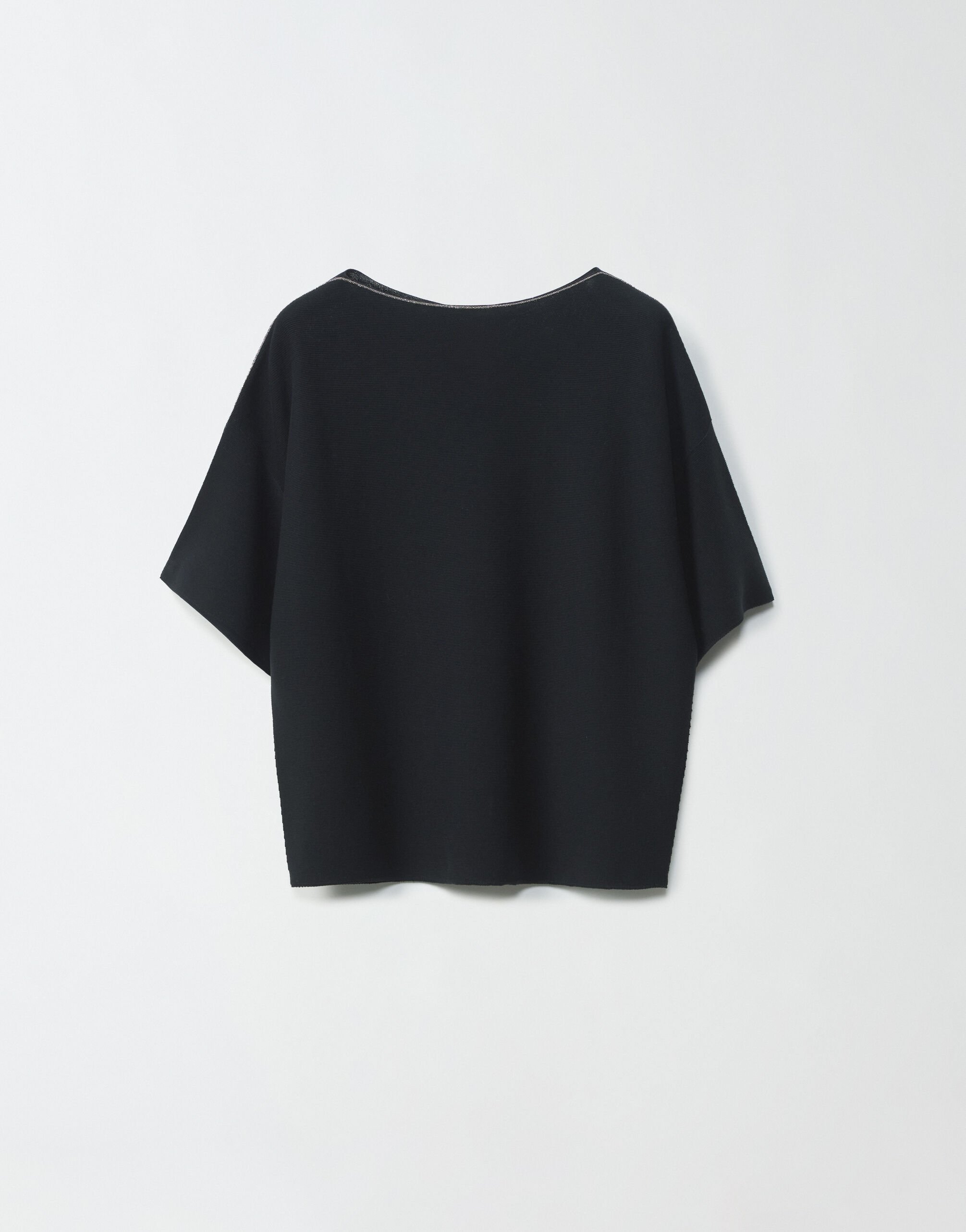 ${brand} Pullover aus Bio-Baumwolle, Schwarz ${colorDescription} ${masterID}