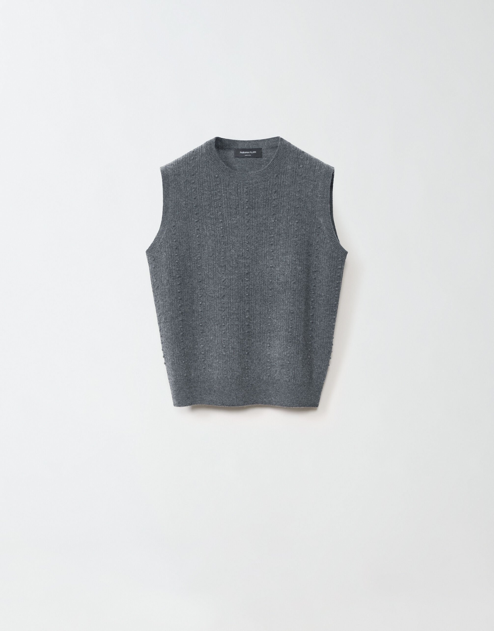 ${brand} Platinum vest top, lead grey ${colorDescription} ${masterID}