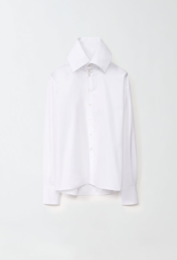 Fabiana Filippi Optical white poplin shirt WHITE CAD224F784D6500000