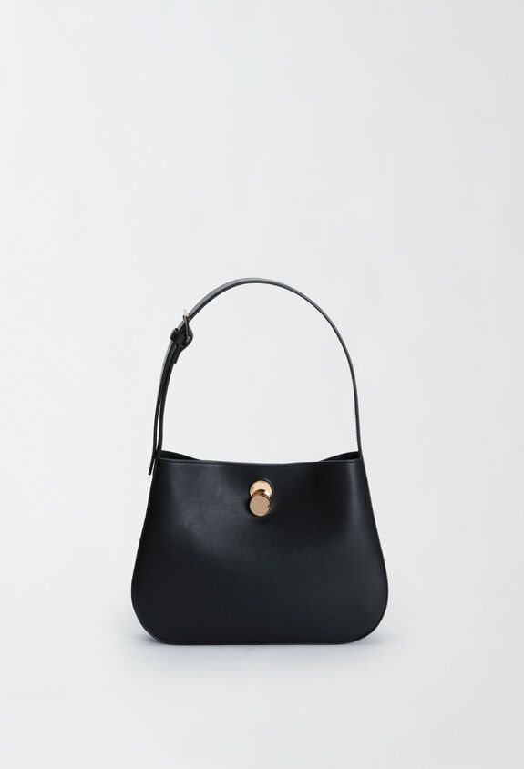 Fabiana Filippi Borsa hobo in pelle di vitello, nero NERO BGD224A970I9720000