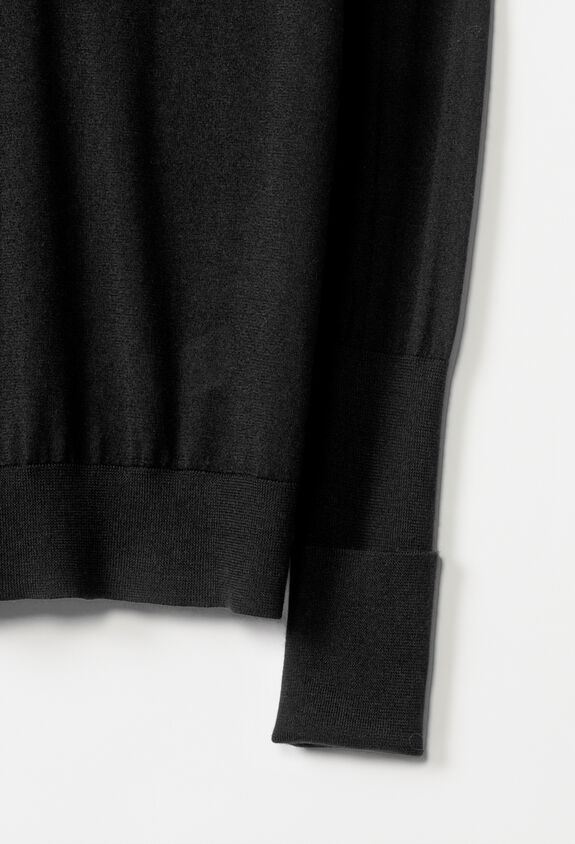 Fabiana Filippi Cashmere and silk sweater, black BLACK MAD264F005N9070000