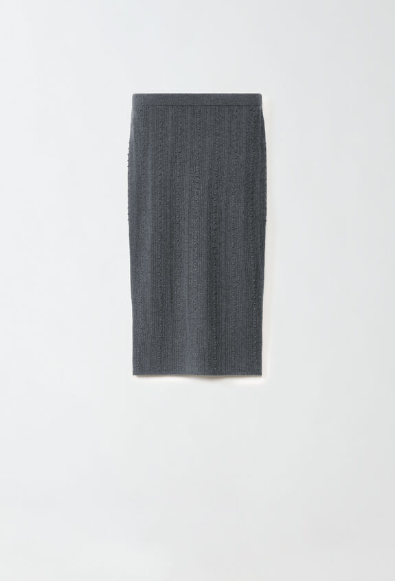 Fabiana Filippi Platinum skirt, lead grey GREY GND224F856N1280000