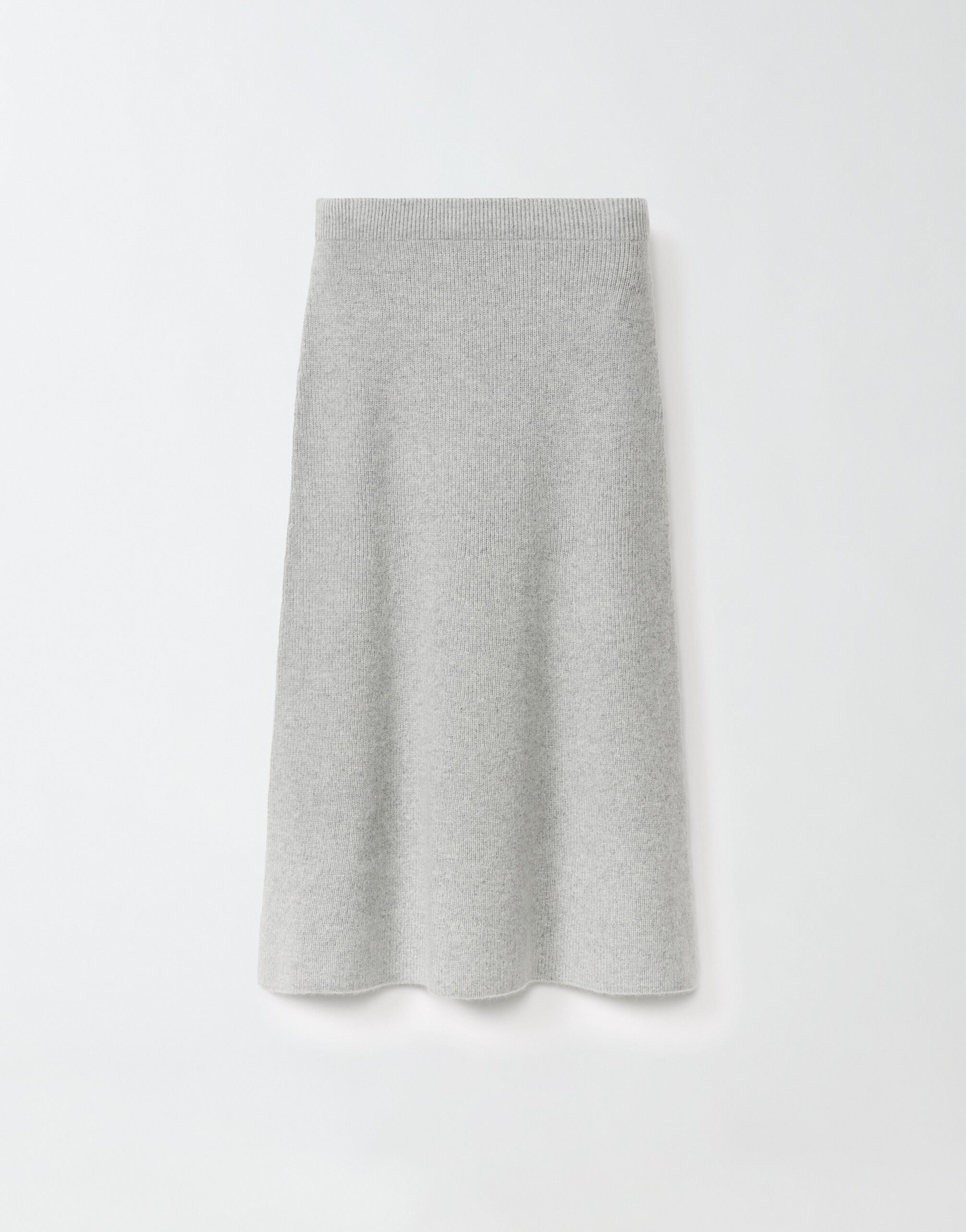 ${brand} Platinum and mohair skirt, rock grey and white ${colorDescription} ${masterID}