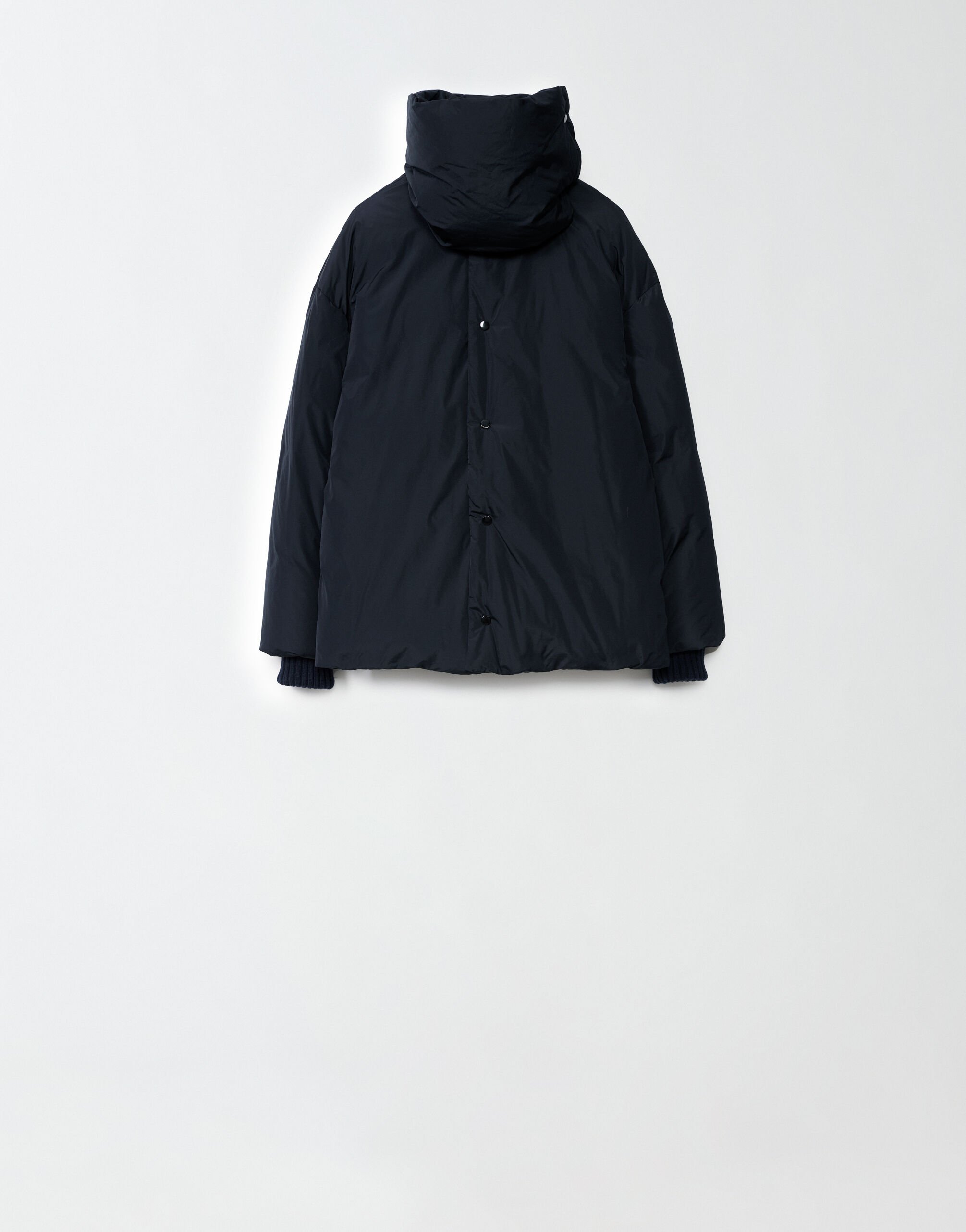 ${brand} Technical taffeta down parka, midnight blue ${colorDescription} ${masterID}