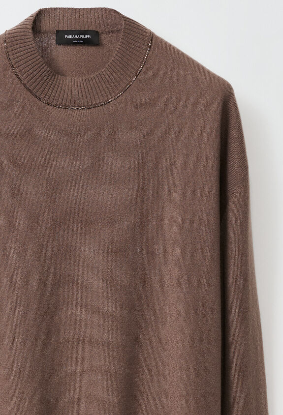 Fabiana Filippi Maglia in cashmere, cacao MARRONE MAD224F016SK160000