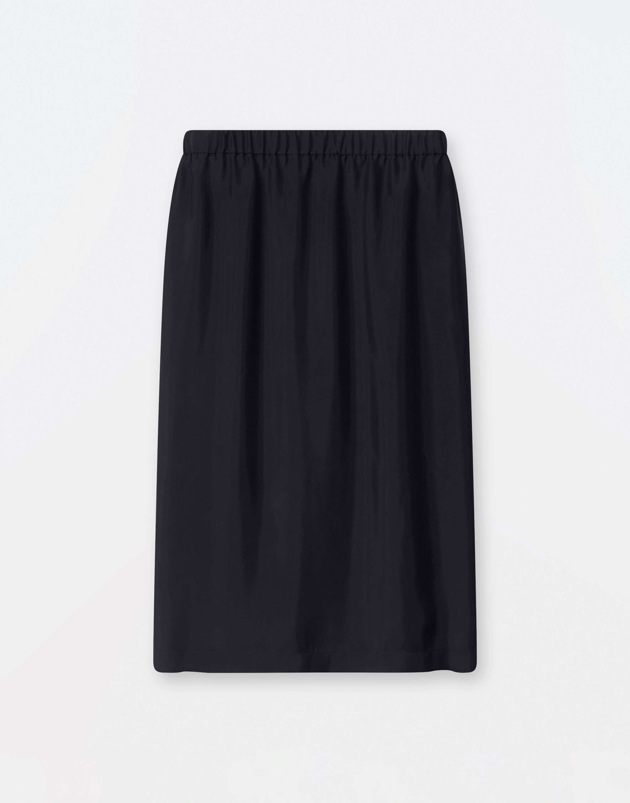 ${brand} Cupro twill skirt, black ${colorDescription} ${masterID}