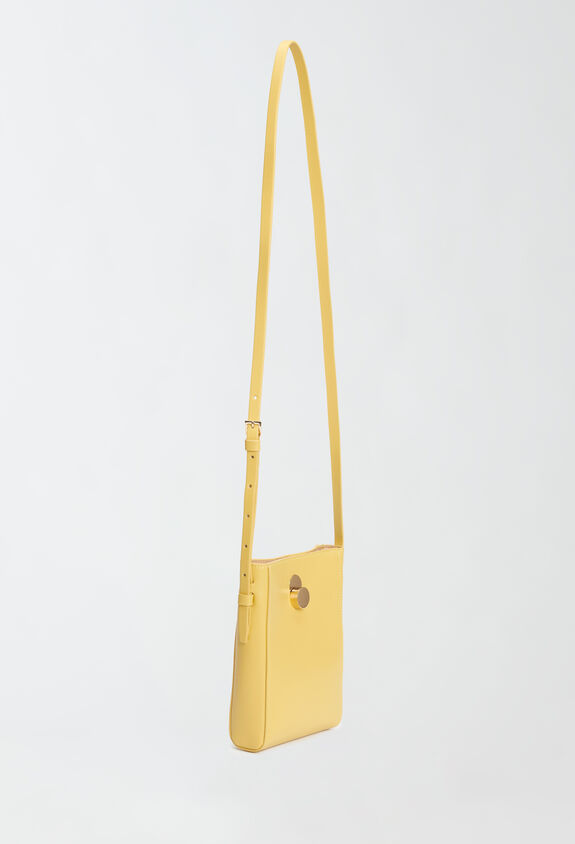 Fabiana Filippi Mini bag in pelle di vitello, curcuma GIALLO AAD214A828I1230000