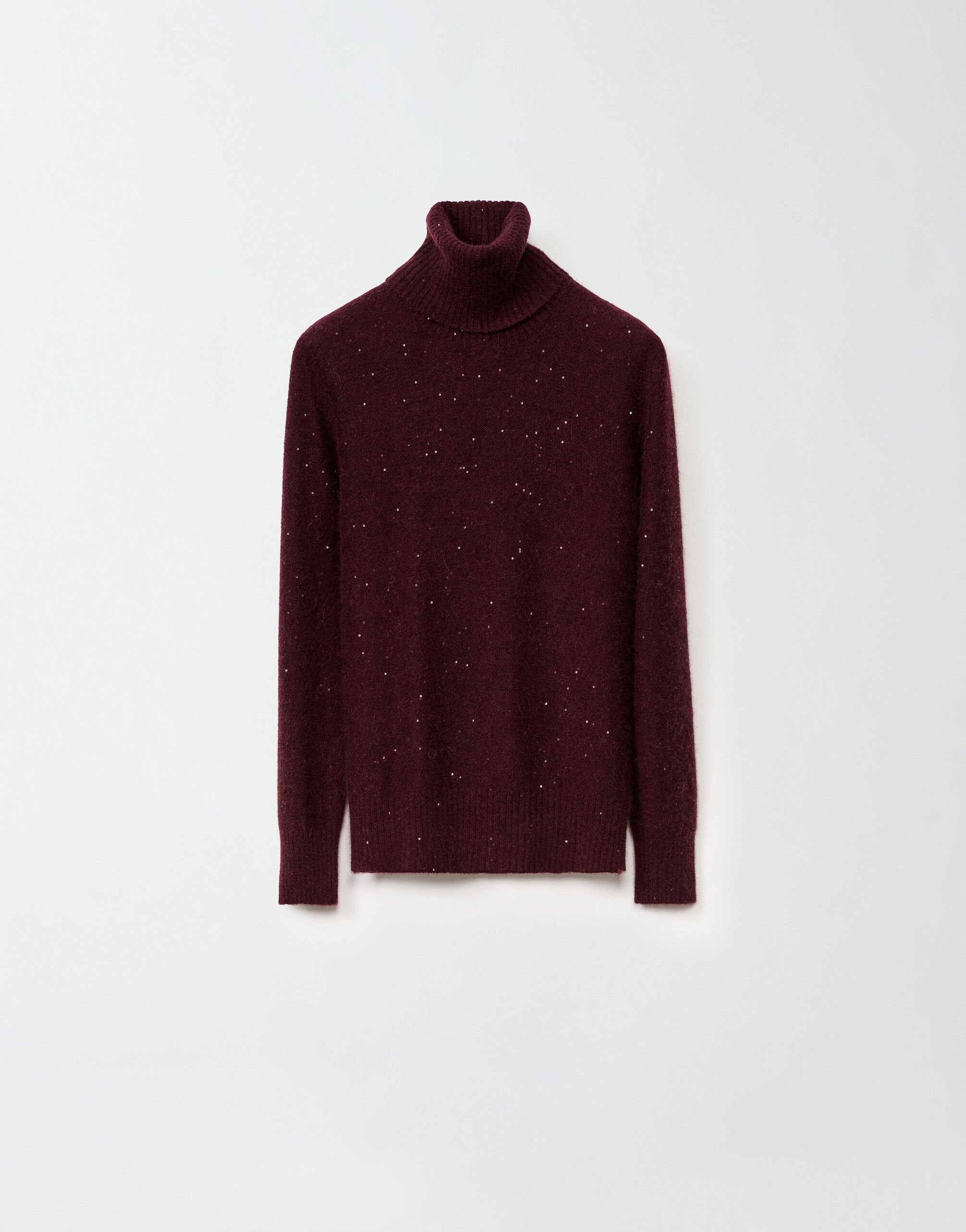 ${brand} Sweater with sequins, burgundy ${colorDescription} ${masterID}