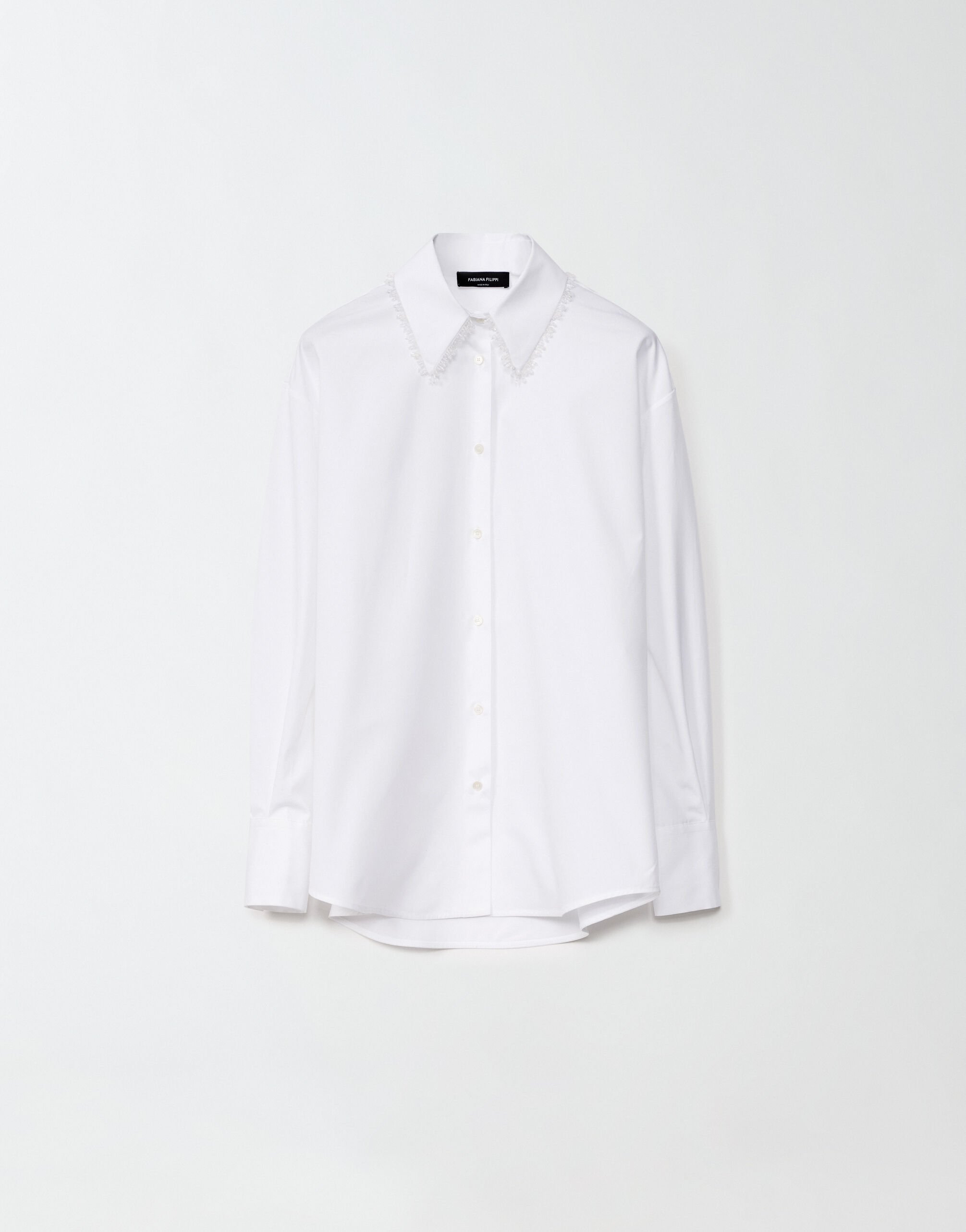 ${brand} Poplin shirt, optical white ${colorDescription} ${masterID}