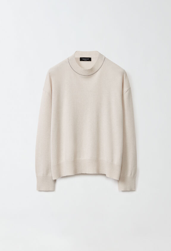 Fabiana Filippi Maglia in cashmere, dune GRIGIO MAD224F016SK160000