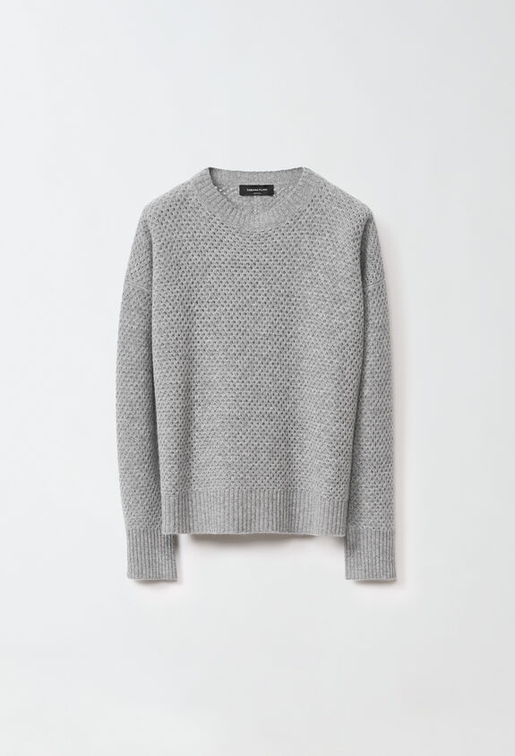 Fabiana Filippi Platinum sweater, rock grey GREY MAD224F526L0380000