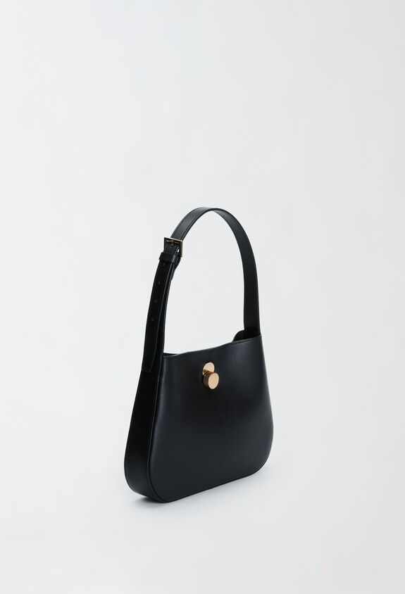 Fabiana Filippi Borsa hobo in pelle di vitello, nero NERO BGD224A970I9720000