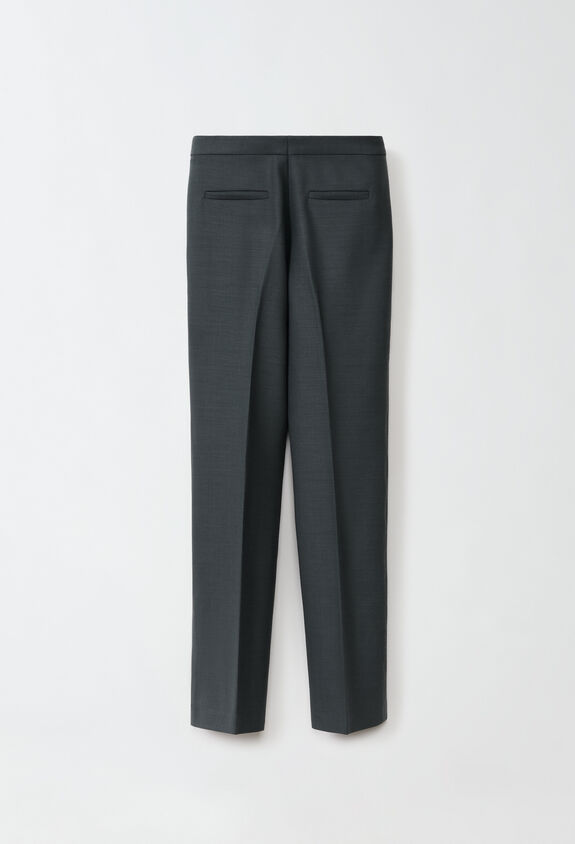 Fabiana Filippi Stretch wool trousers, petroleum GREEN PAD224F254SK030000