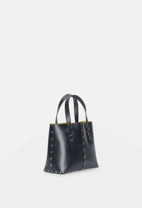 Fabiana Filippi Mini leather tote bag, black BLACK BGD214A860I9710000