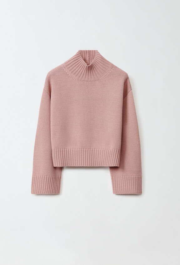 Fabiana Filippi Pullover aus Merinowolle, Mittelrosa ROSE MAD224F077SK180000