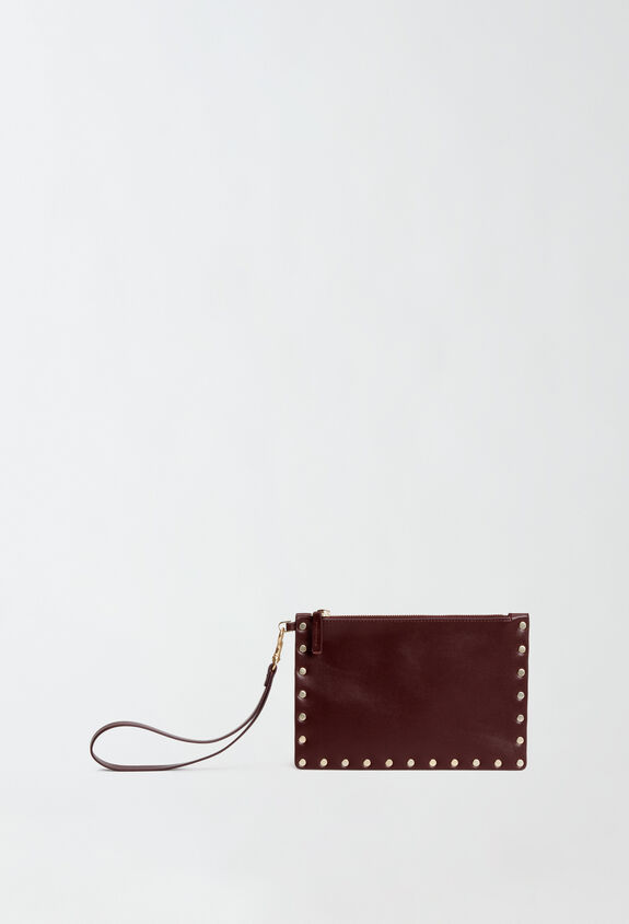 Fabiana Filippi Calfskin purse, burgundy RED AAD214A839I9700000