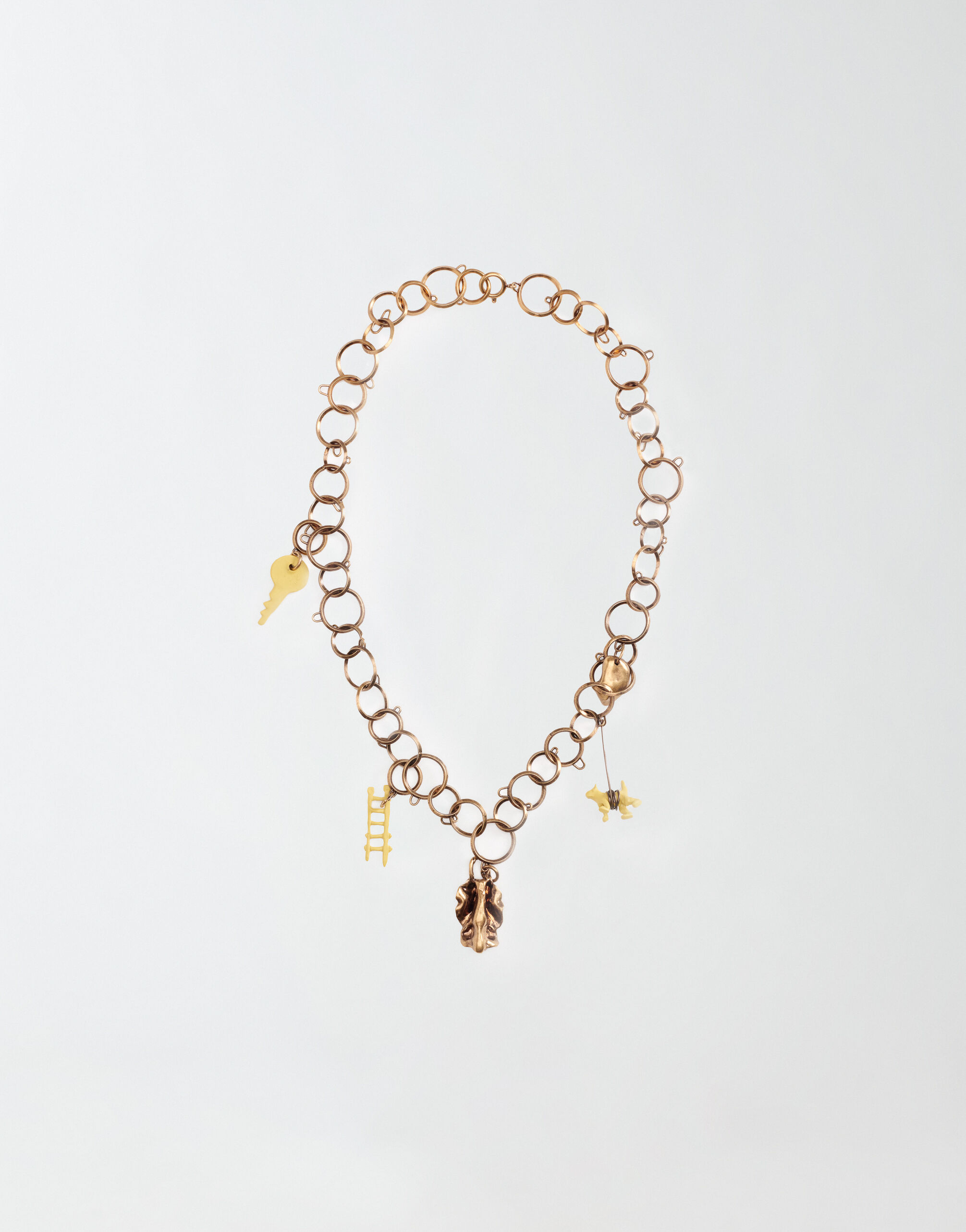 ${brand} CHAIN NECKLACE WITH CHARMS ${colorDescription} ${masterID}