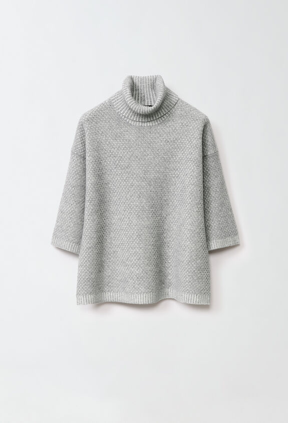 Fabiana Filippi Platinum sweater, rock grey GREY MAD214F385I0320000