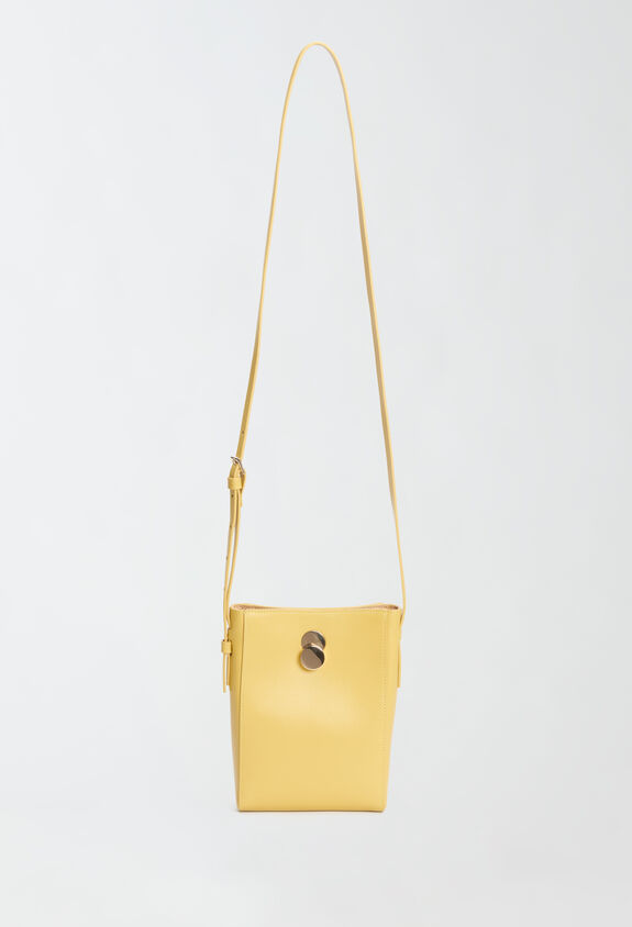 Fabiana Filippi Mini sac en cuir de veau, curcuma JAUNE AAD214A828I1230000