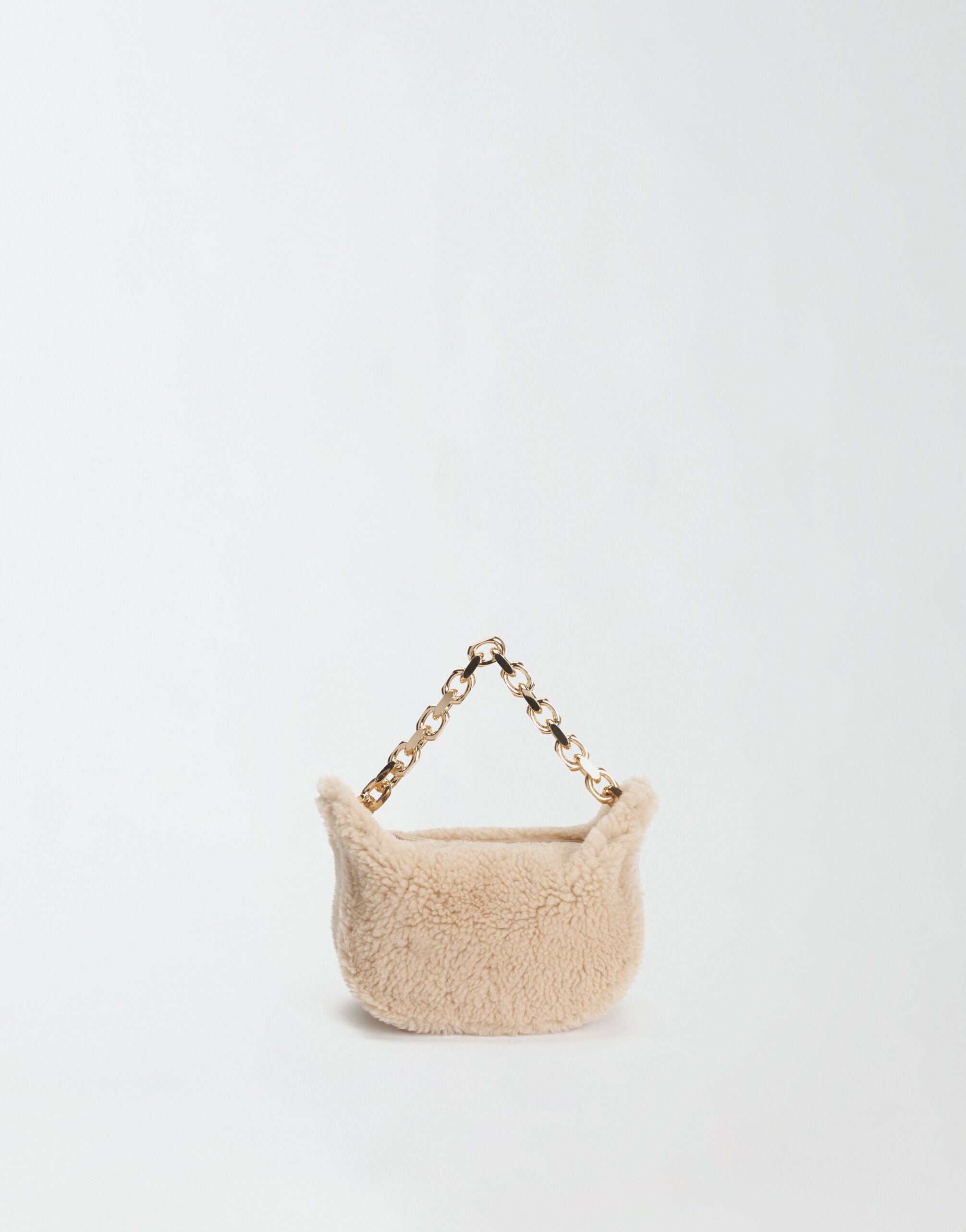 ${brand} SHEARLING SMALL EYELET HANDBAG ${colorDescription} ${masterID}