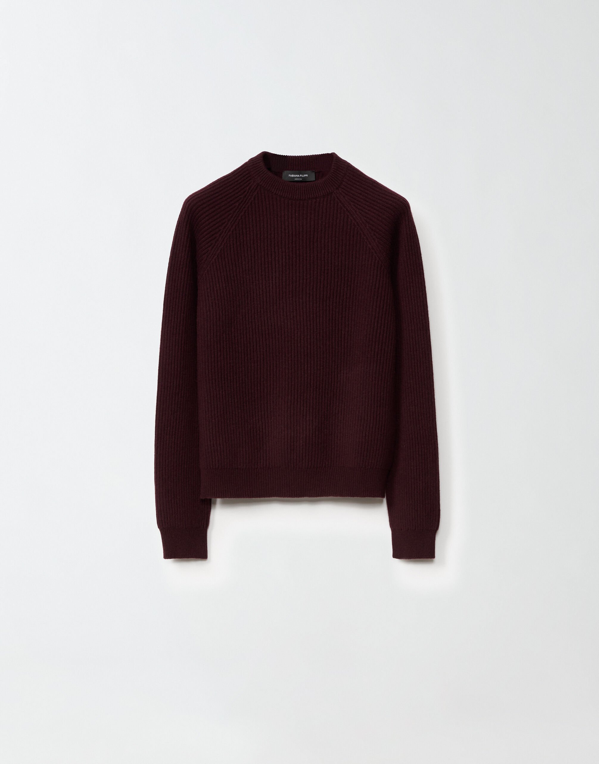 ${brand} Cashmere sweater, burgundy ${colorDescription} ${masterID}