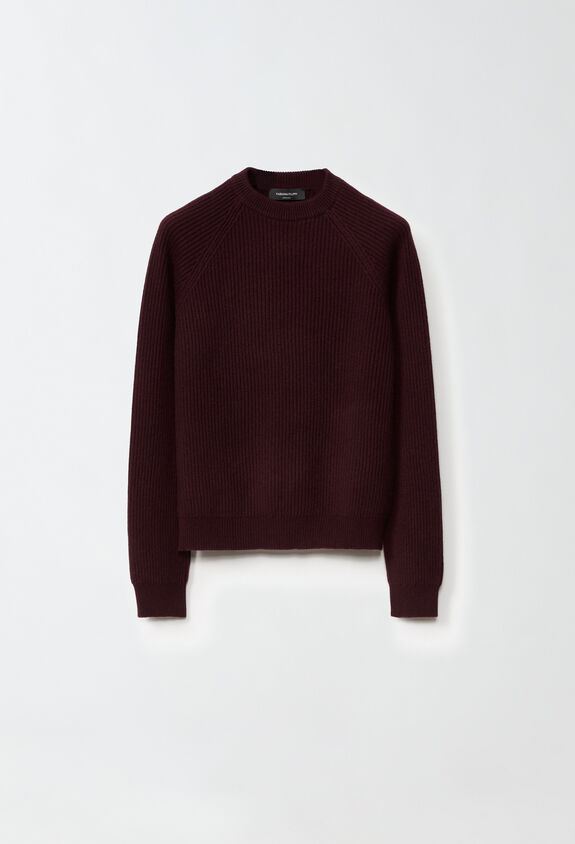 Fabiana Filippi Pulli aus Kaschmir, Bordeaux ROT MAD214F011N9000000