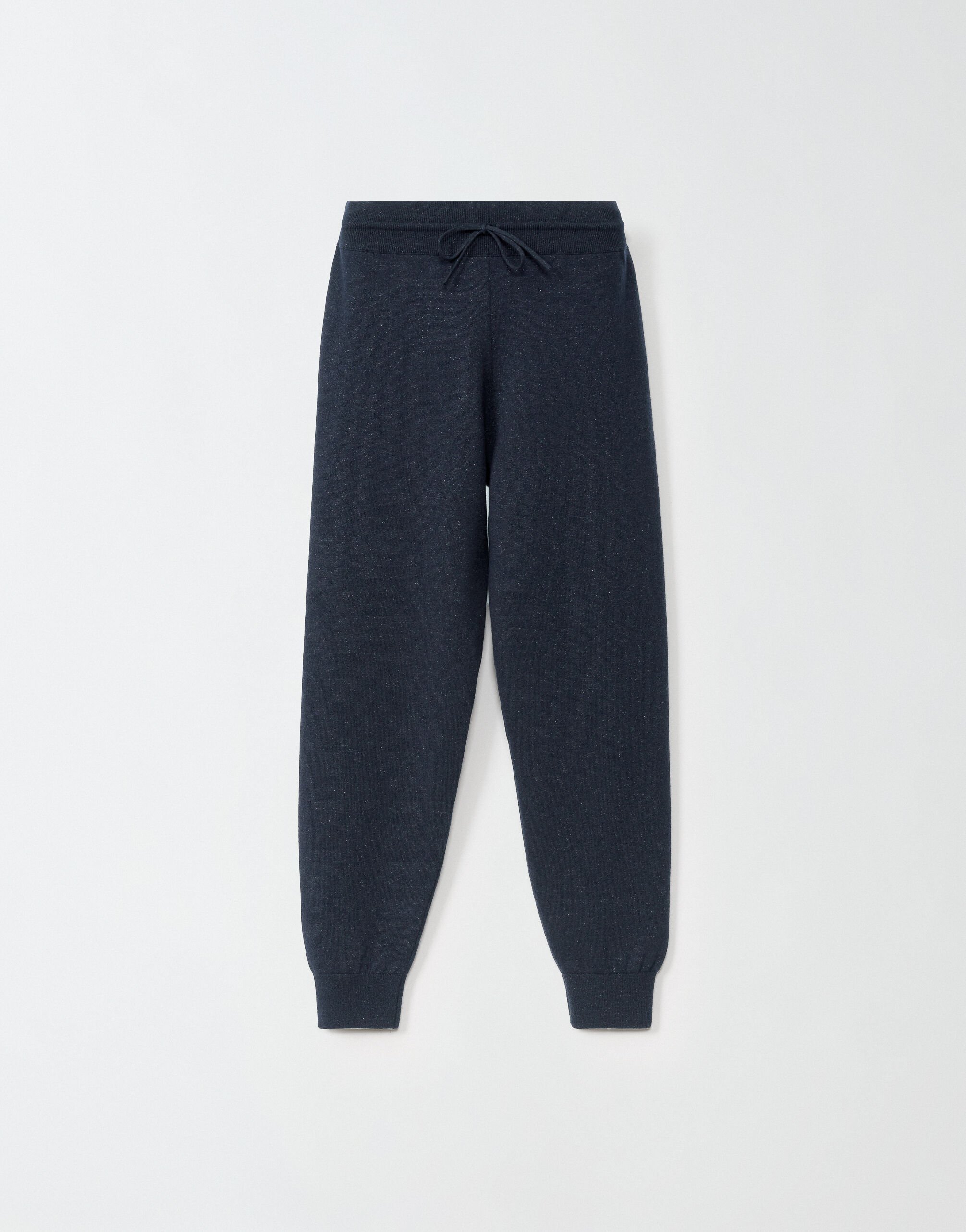 ${brand} Platinum jogging trousers with lurex, ink blue ${colorDescription} ${masterID}