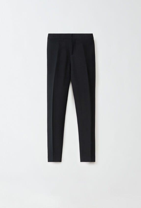 Fabiana Filippi Wool and silk trousers, black BLACK PAD264F260D6290000