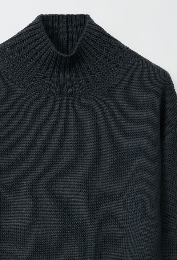 Fabiana Filippi Pullover aus Merinowolle, Petrol GRÜN MAD224F077SK180000