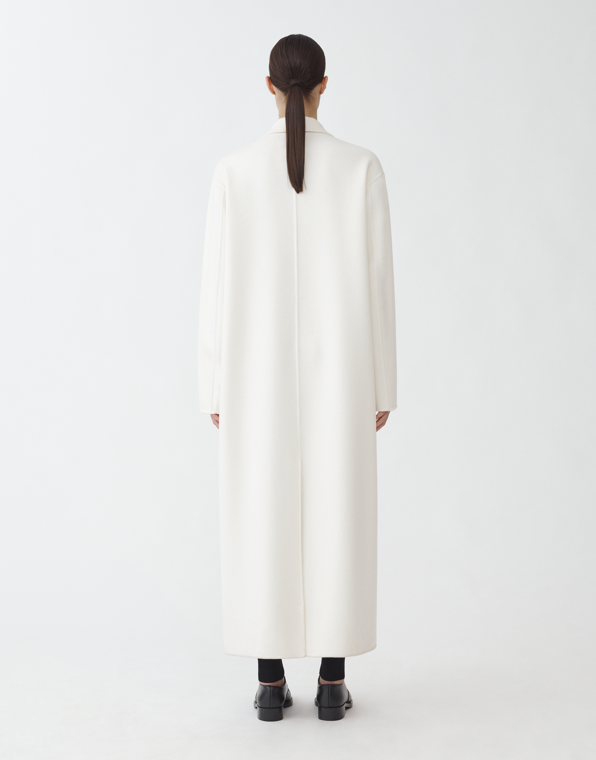 White cashmere outlet coats