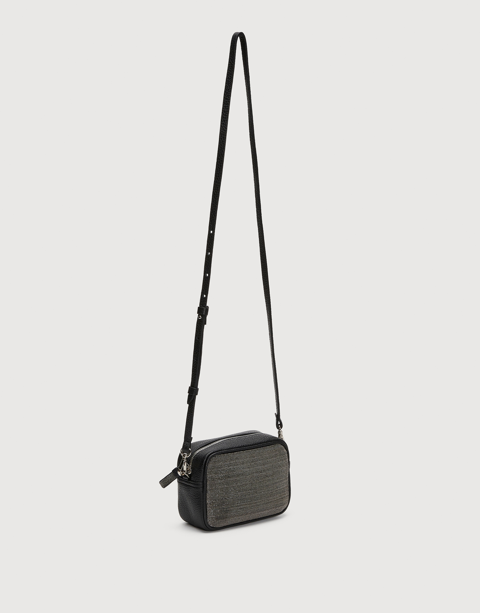 Leather camera bag black Crossbody Bags for Women Fabiana Filippi