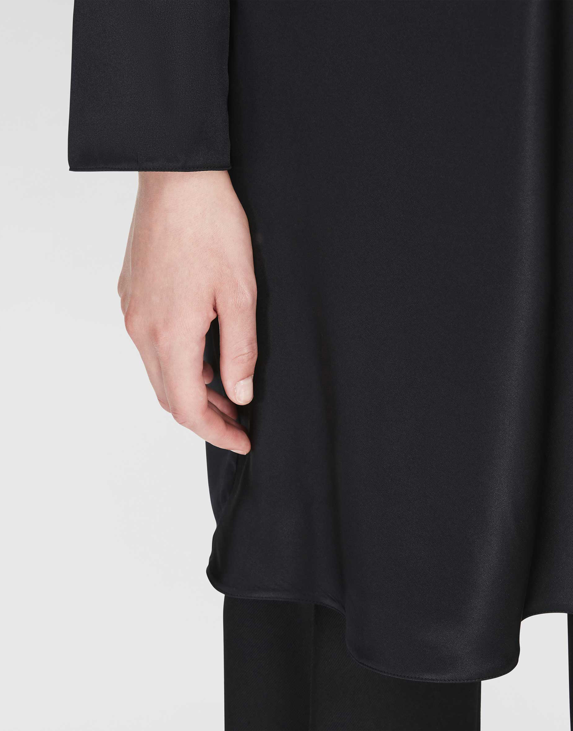 Silk tunic, Tops | & for Women black T-Shirts Filippi® Fabiana
