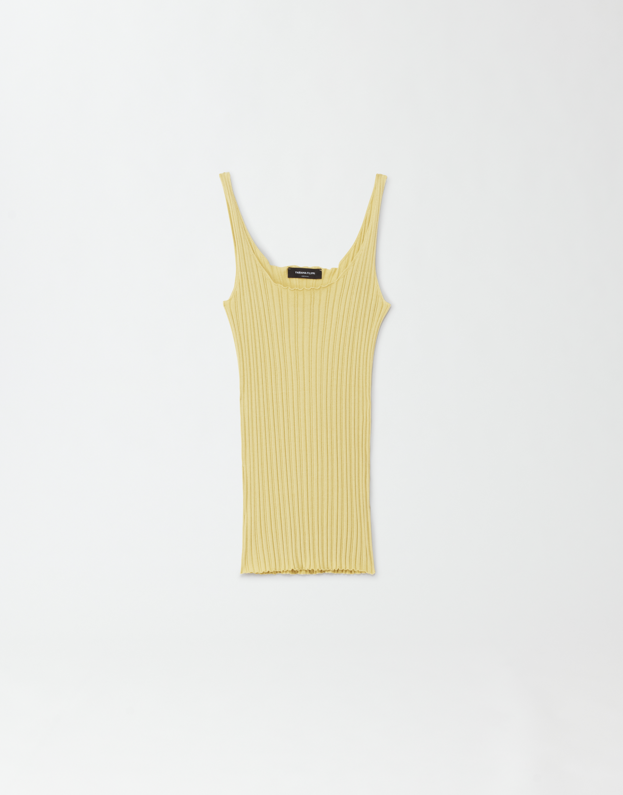 Top FABIANA FILIPPI Woman color Yellow